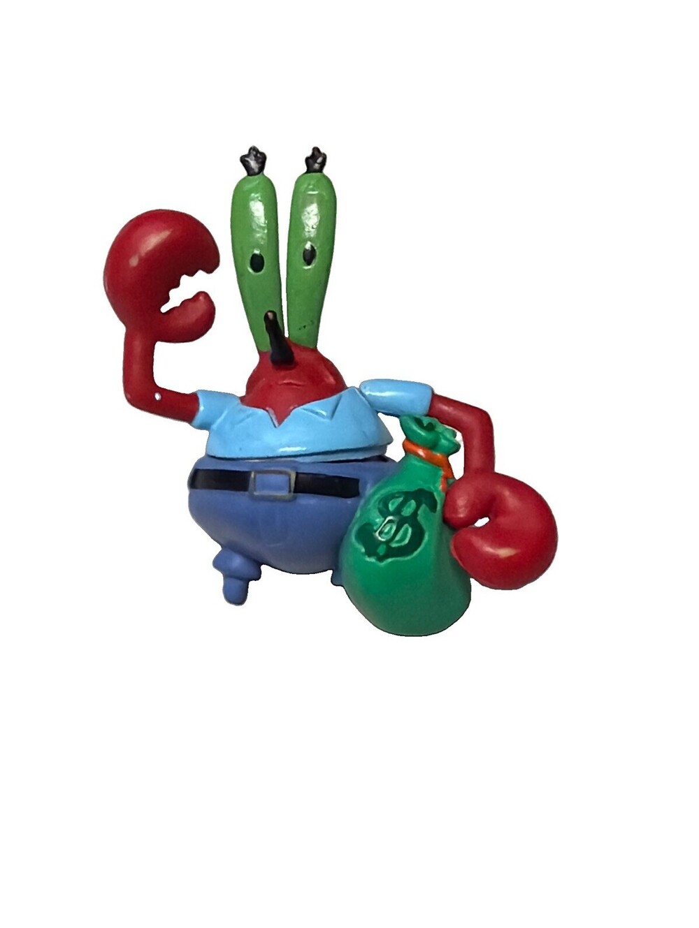 Spongebob Squarepants mister krabs figure cake topper mini Money Bag Crab
